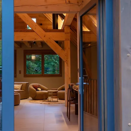 Le Vosges Alsace - La Petite Ferme 4 Etoiles シャレー メッツェラル